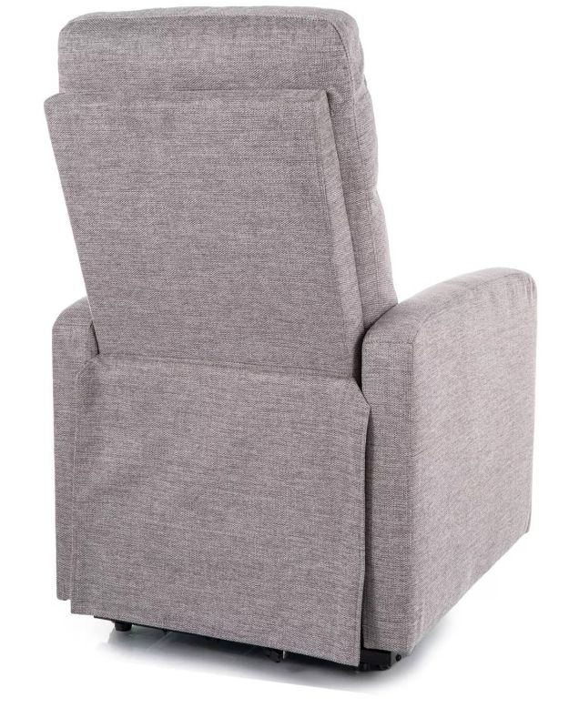 Polohovacie elegantné kreslo, sivá brego 07