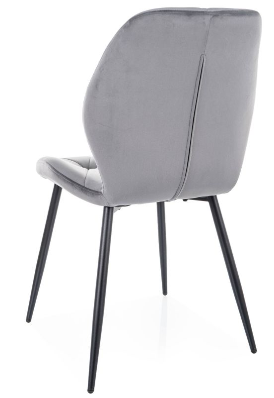 Ergonomická stolička do kuchyne, čierna-sivá bluvel 14