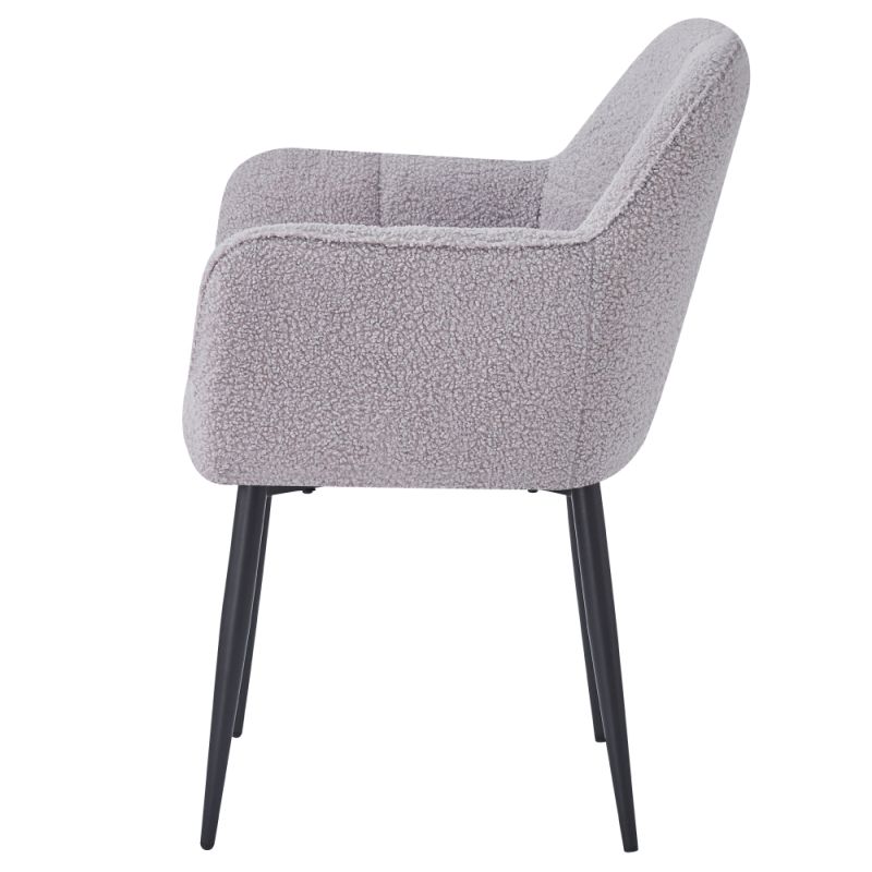 Pohodlné a štýlové dizajnové kreslo, sivé