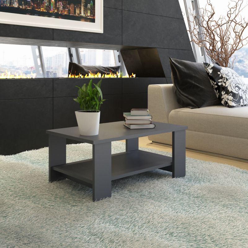 Estetický konferenčný stolík, grafit