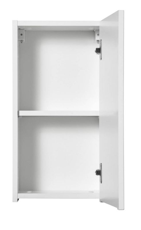 Skrinka do kúpeľne 83-30-1D, biela, 1x dvierka