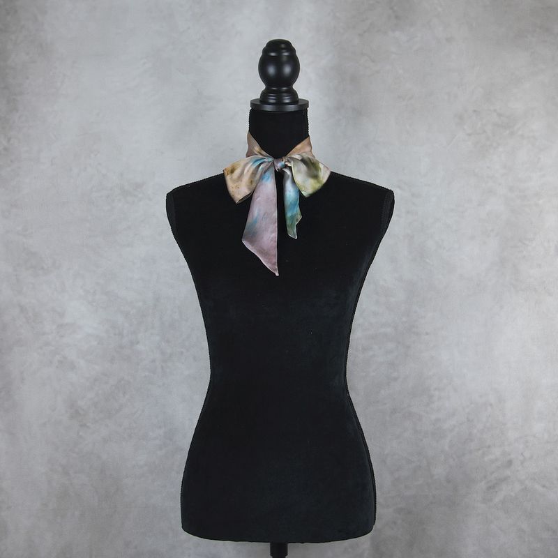 Hodvábna šatka Twilly LIMITED_033 – Ručne vyrábaná