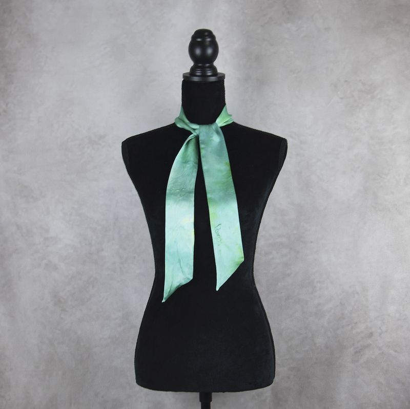 Hodvábna šatka Twilly LIMITED_031 – Ručne vyrábaná