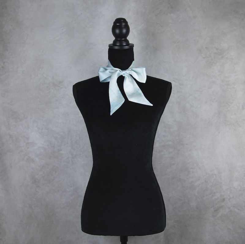 Hodvábna šatka Twilly LIMITED_027 – Ručne vyrábaná