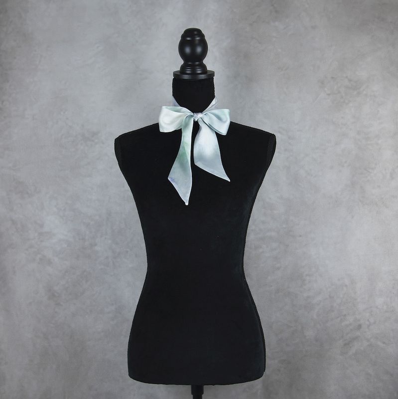 Hodvábna šatka Twilly LIMITED_025 – Ručne vyrábaná