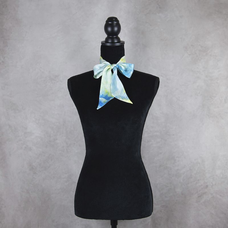 Hodvábna šatka Twilly LIMITED_021 – Ručne vyrábaná