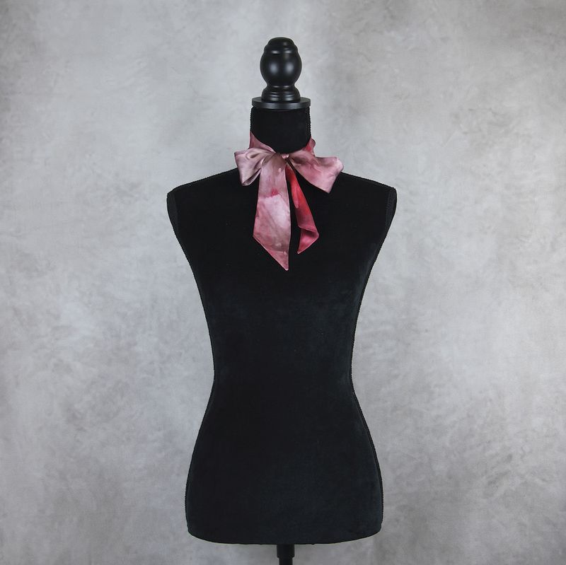 Hodvábna šatka Twilly LIMITED_015 – Ručne vyrábaná