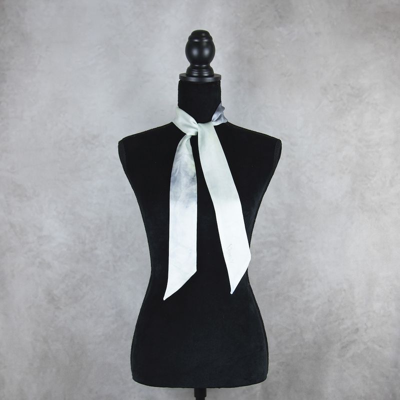 Hodvábna šatka Twilly LIMITED_012 – Ručne vyrábaná