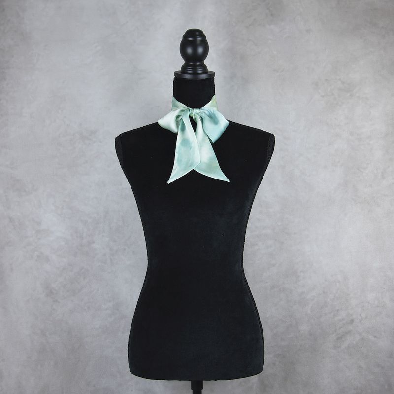 Hodvábna šatka Twilly LIMITED_010 – Ručne vyrábaná