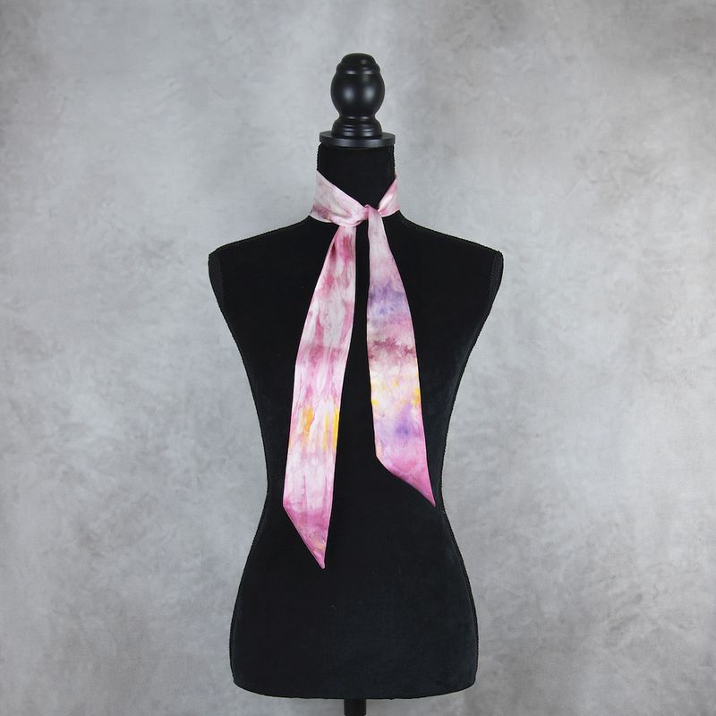 Hodvábna šatka Twilly LIMITED_003 – Ručne vyrábaná