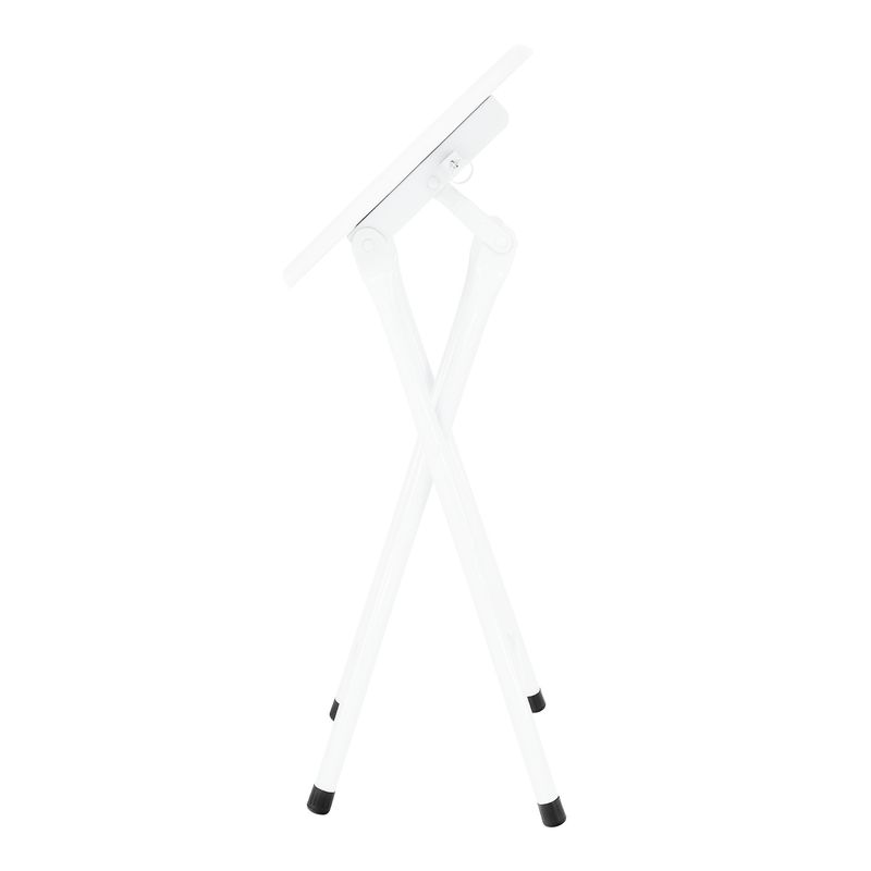 Praktický skladací jedálenský set 1+2, biely