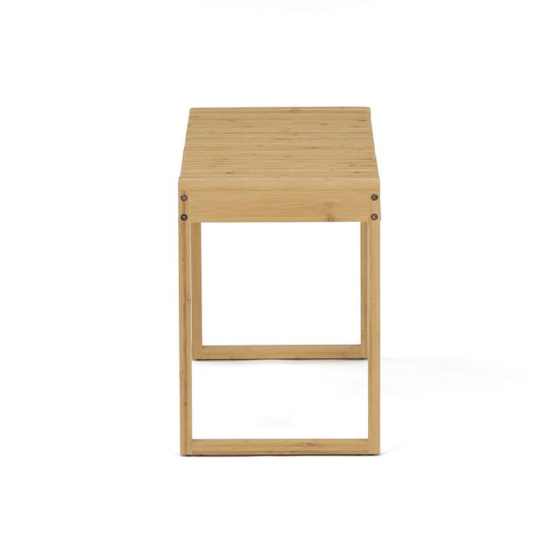 Lavica z masívneho bambusu – prírodný odtieň