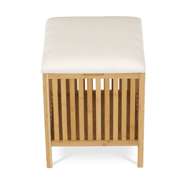 Kôš na bielizeň – bambus, prírodný