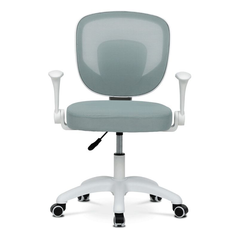 Detská stolička, výškovo nastaviteľná, zelená sieťovina