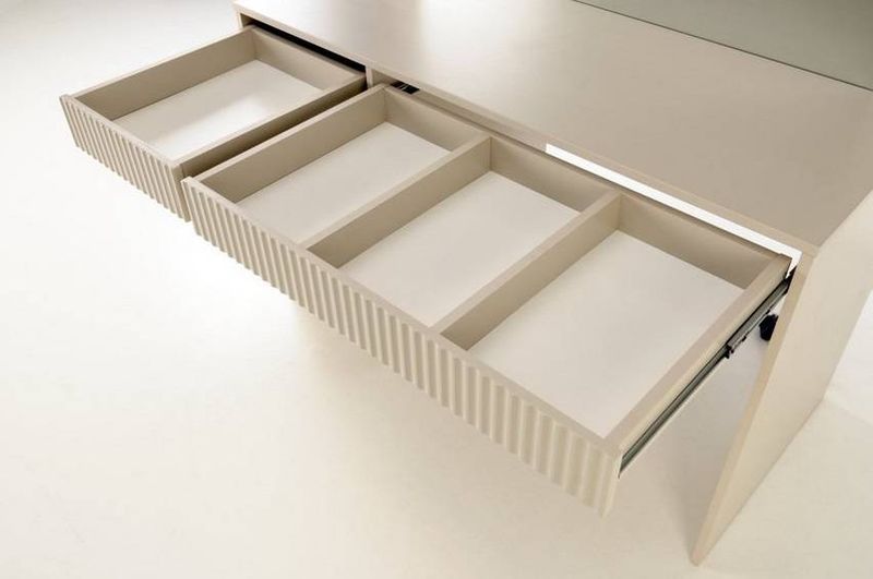 Toaletný stolík XL v prevedení kašmír