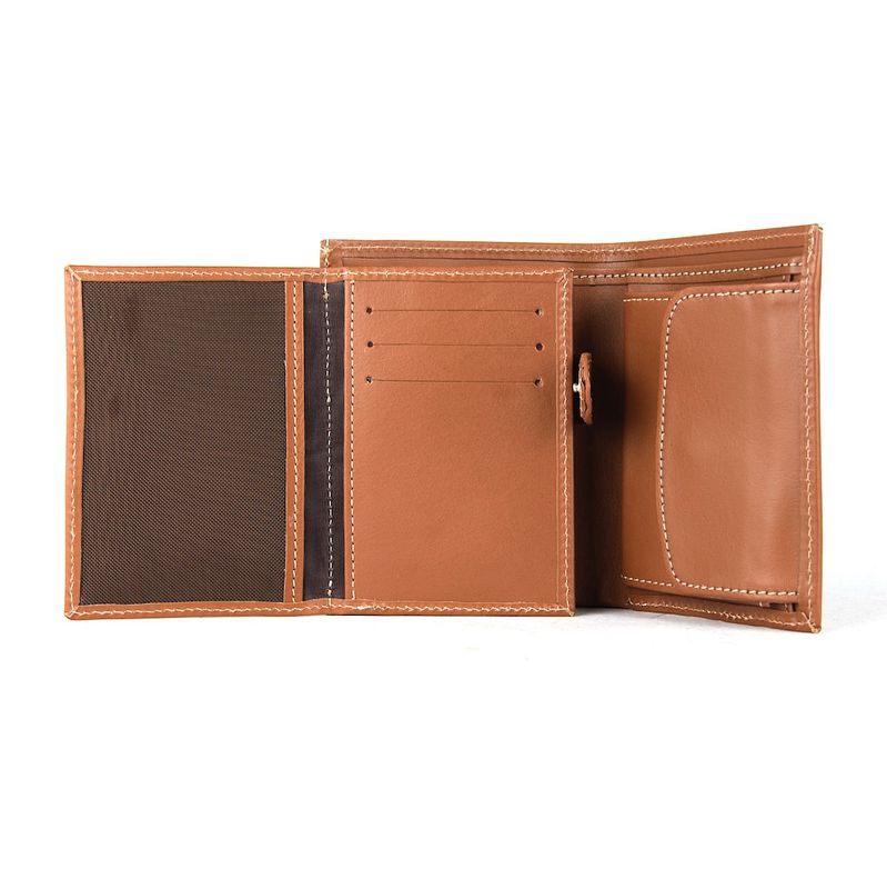 Luxusná kožená peňaženka vo svetlo hnedej farbe