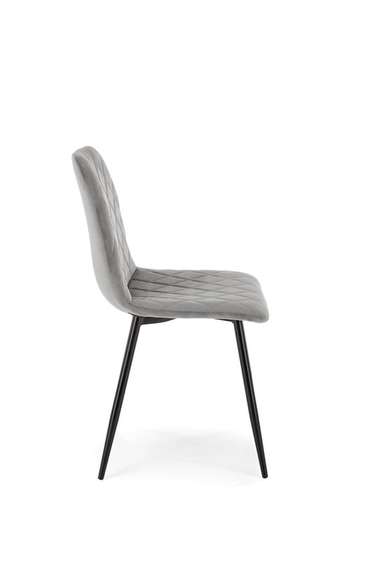 Jedálenská stolička 525, čierna-sivá