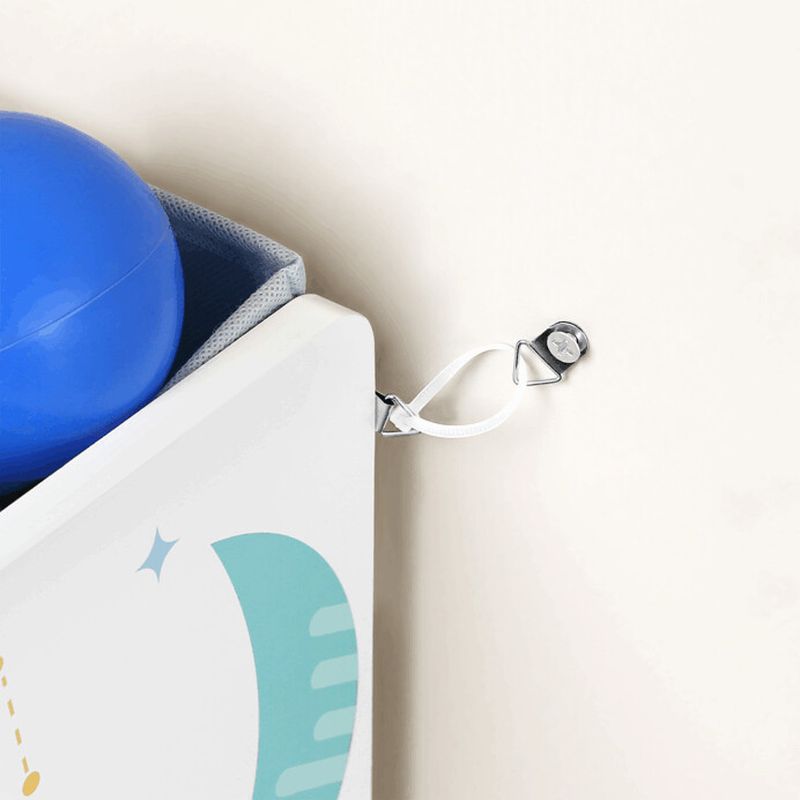 Regál na hračky, MDF viacfarebná