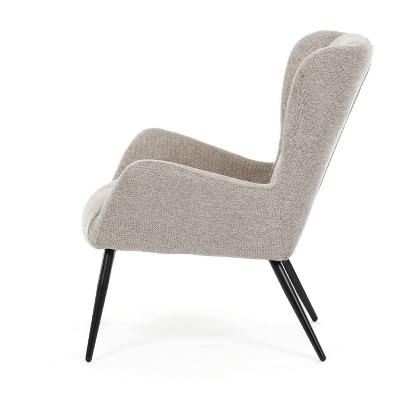 Kreslo ušiak v hnedom prevedení