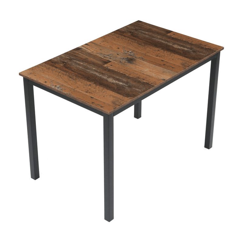 Jedálenský stôl 110×70×75 cm, MDF old wood