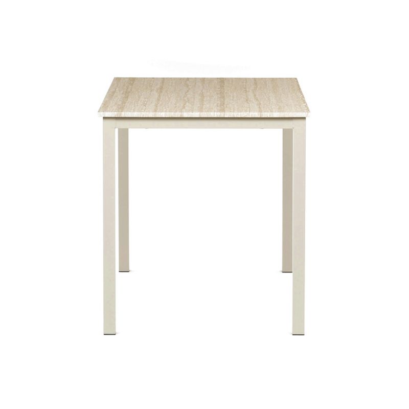 Jedálenský stôl 110×70×75 cm, MDF travertín