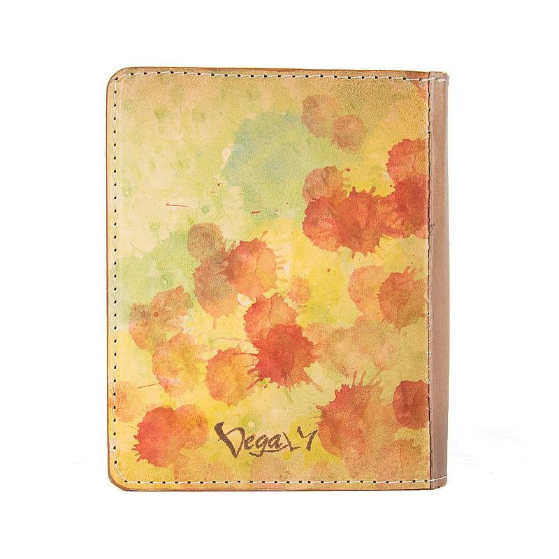 Ručne tvarovaný, vyklepávaný kožený zápisník – Vlčie maky