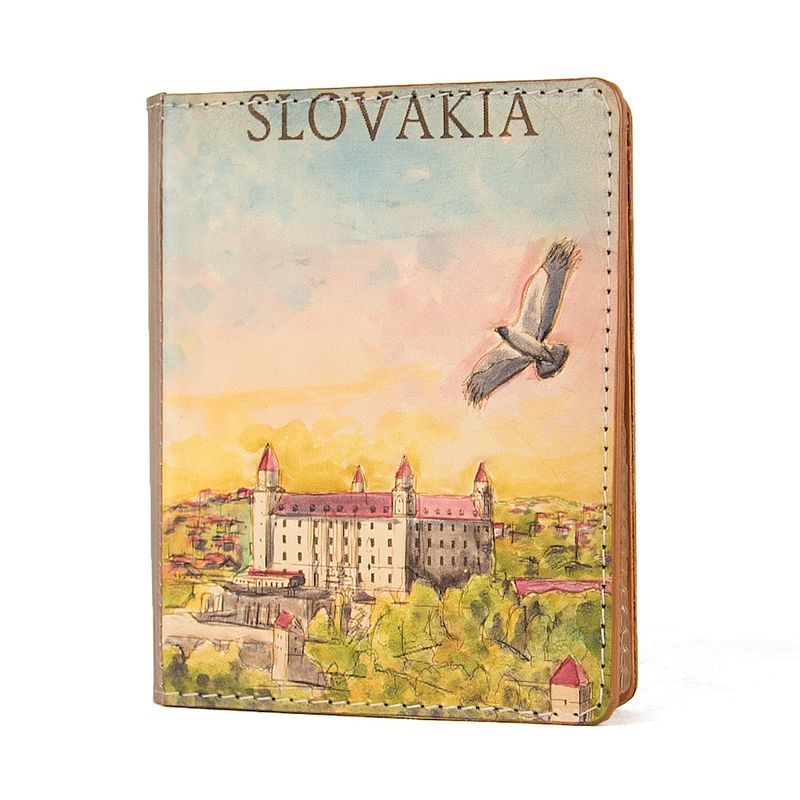 Ručne tvarovaný, vyklepávaný kožený zápisník – Bratislavský Hrad 4