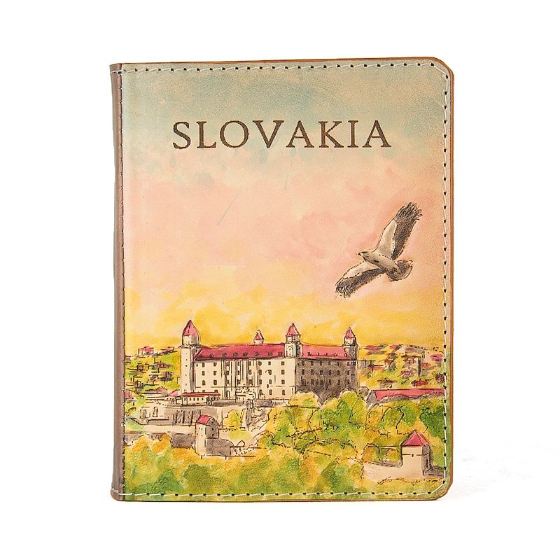 Ručne tvarovaný, vyklepávaný kožený zápisník – Bratislavský Hrad 5