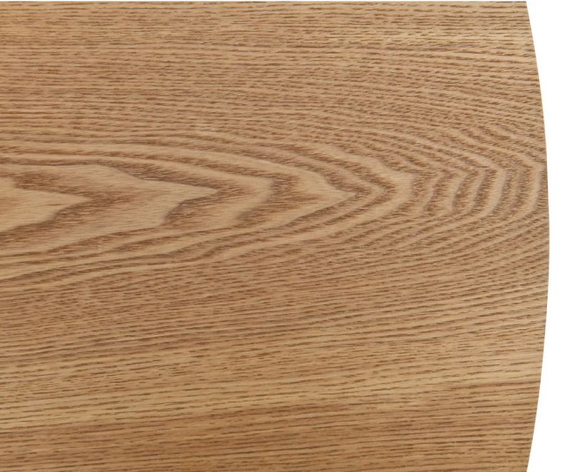 Okrúhly jedálenský stôl 100 cm, kašmír-dub