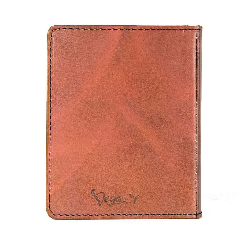 Handmade kožený zápisník – gravírovaný ornament