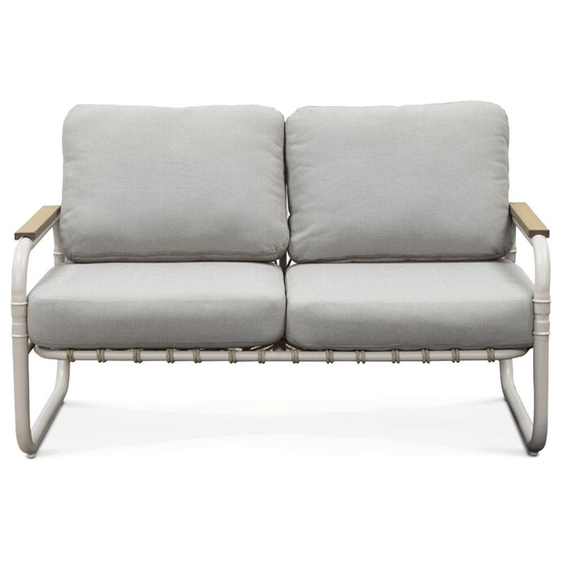 Záhradná zostava, 1+3, béžová, kovová konštrukcia