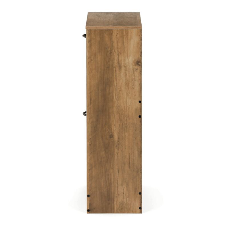 Botník s dvoma priehradkami, hnedý