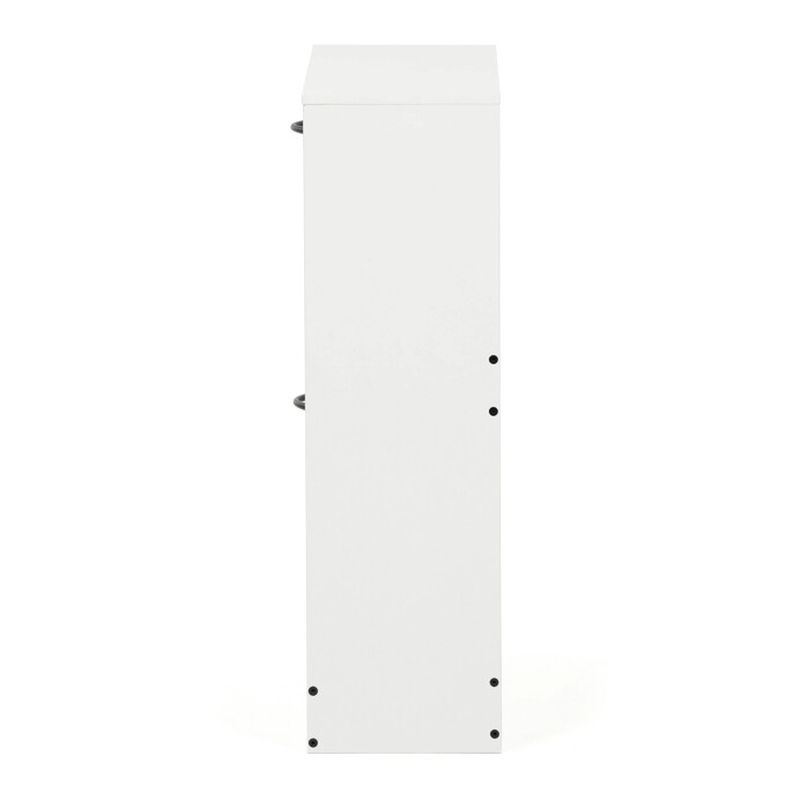 Botník s dvoma priehradkami, biely