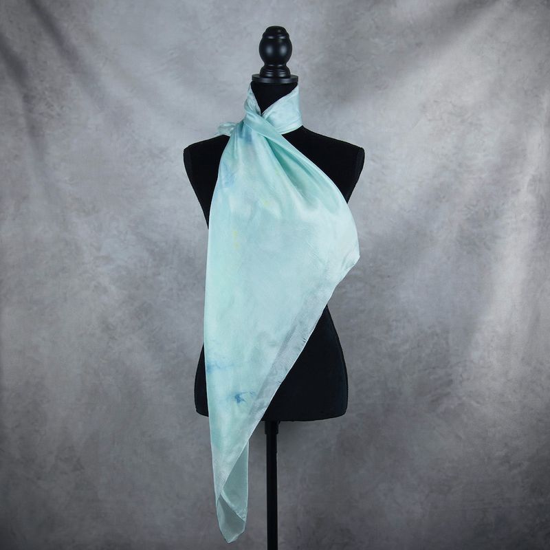 Hodvábna šatka VZOR_59, 85×90 cm, Made in Slovakia