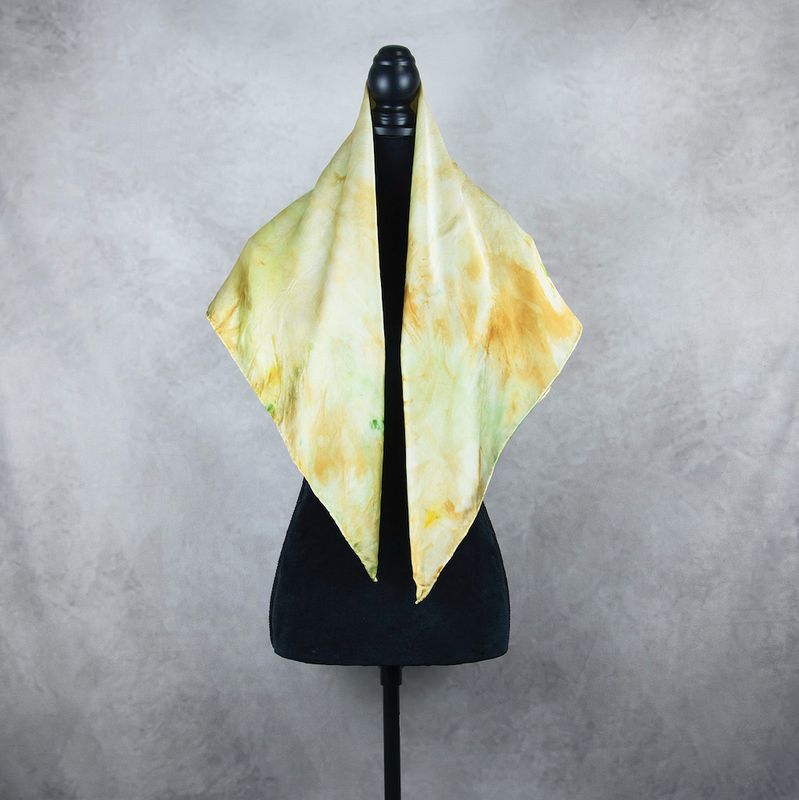 Luxusná hodvábna šatka LIMITED_325, 90×90cm, Made in Slovakia
