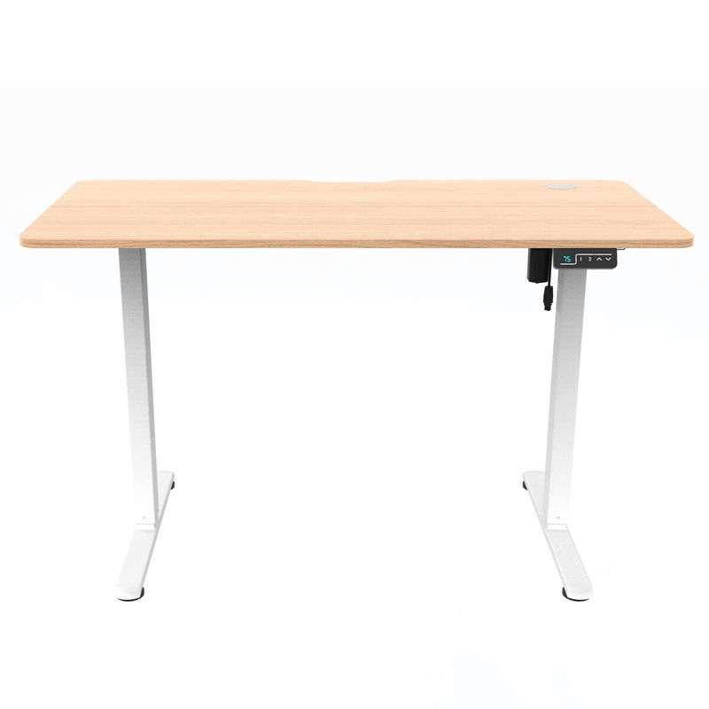 Ergonomický stôl s reguláciou výšky 120x60, melamín, dub
