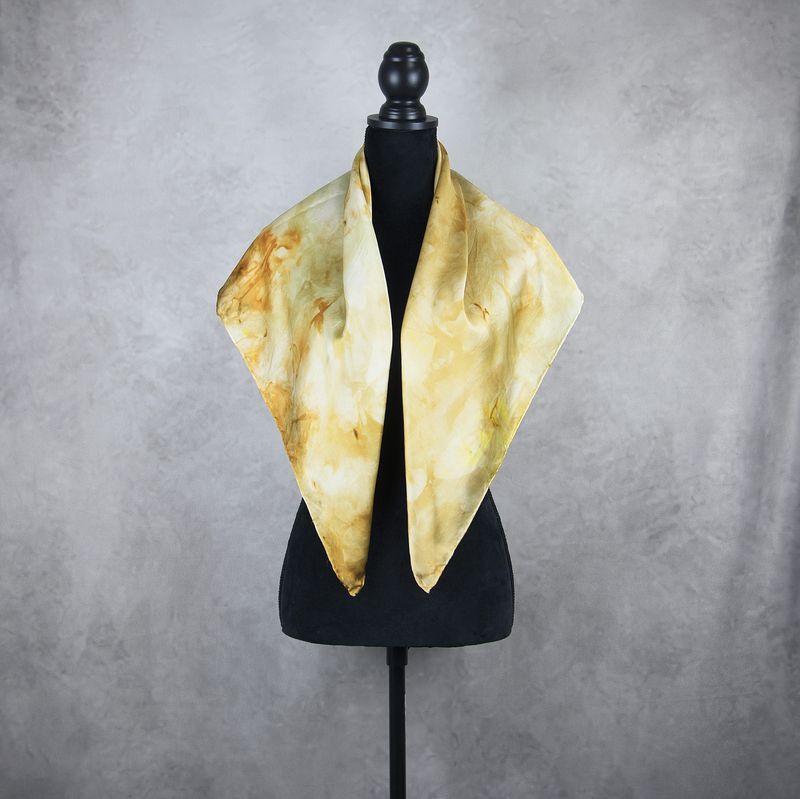 Luxusná hodvábna šatka LIMITED_356 – 100 % prírodný hodváb, 90 × 90 cm