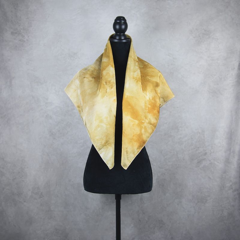 Hodvábna šatka VZOR_89, 100 % prírodný hodváb, 85 × 90 cm