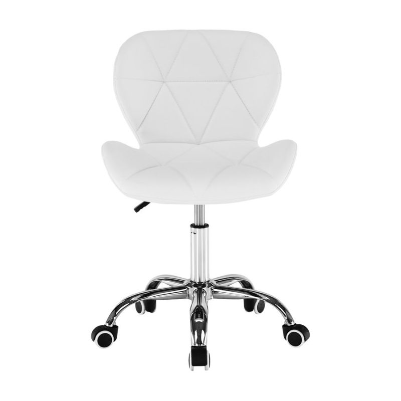 Elegantné kancelárske kreslo biele