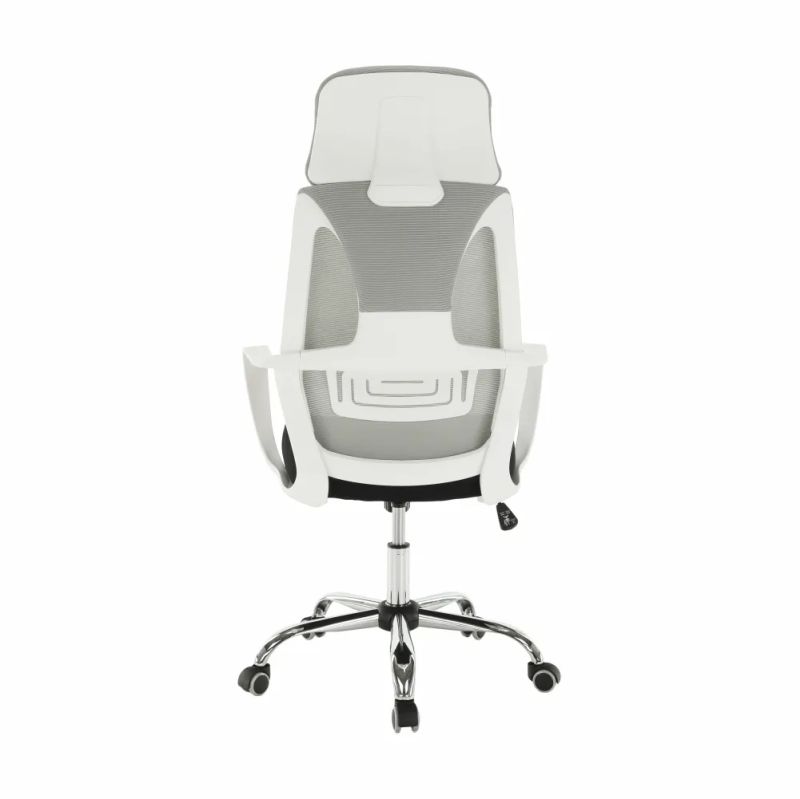 Kancelárske kreslo v sivo-čiernej látke