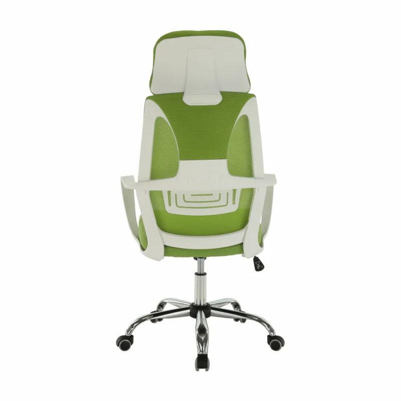 Kancelárske kreslo v zelenej látke