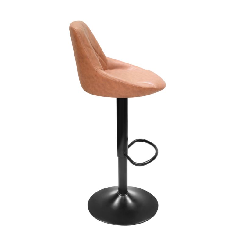 Futuristická barová stolička koňaková