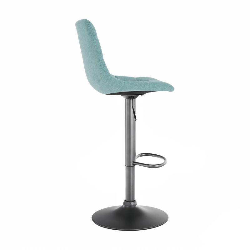 Príjemná a pohodlná barová stolička mentolová