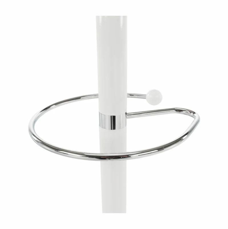 Moderný a štýlový biely vešiak