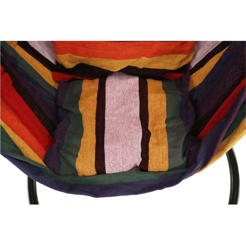 Závesné hojdacie kreslo červené