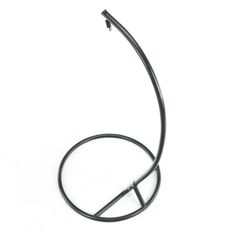 Stojan na závesné hojdacie kreslo čierny