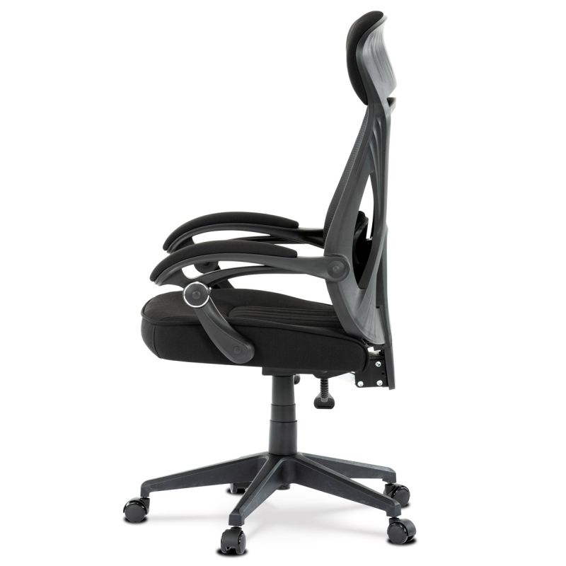 Moderné designové kreslo v čiernom prevedení