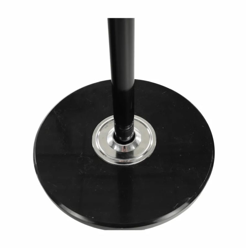 Moderný štýlový vešiak čierny