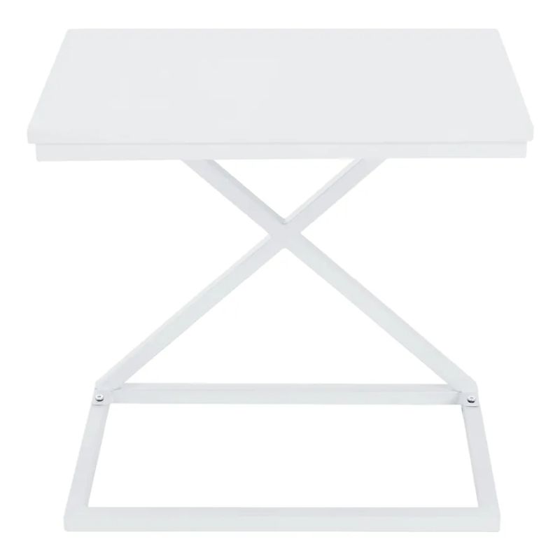 Príručný/nočný stolík s nestarnúcim dizajnom, biely