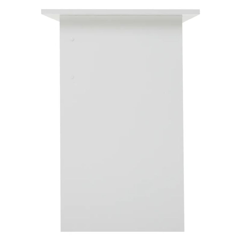 Malý PC stôl vo farebnom prevedení biela